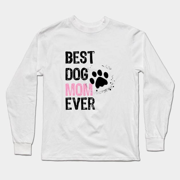 Dog mom Long Sleeve T-Shirt by emma17